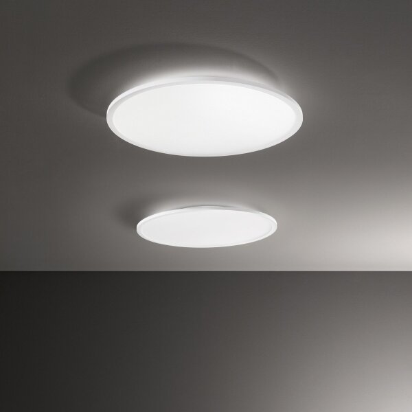 Ideal Lux - LED Stropní svítidlo FLY LED/18W/230V 2700K pr. 35cm CRI90 IP40 bílá