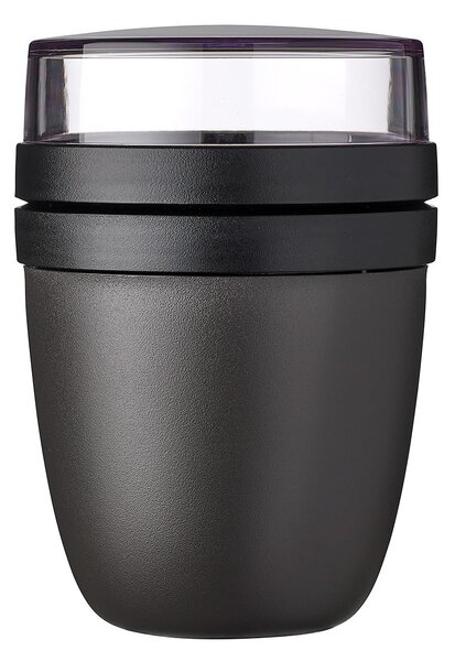 Svačinová dóza Ellipse, 500ml, Mepal, antracitová