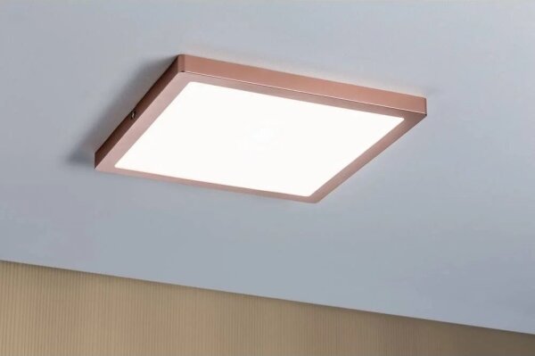 Paulmann 70941 - LED/20W Přisazený panel ATRIA 230V 4000K 30x30 cm rose gold
