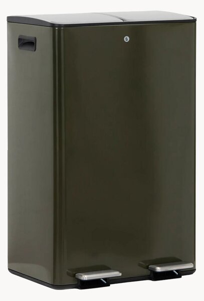 Dvojitý pedálový odpadkový koš Sort, 30 l + 30 l