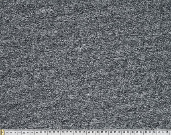Associated Weavers, Metrážový koberec Medusa 90, na míru, šíře 4m, šedá, ab (mřížka), chodba / předsíň