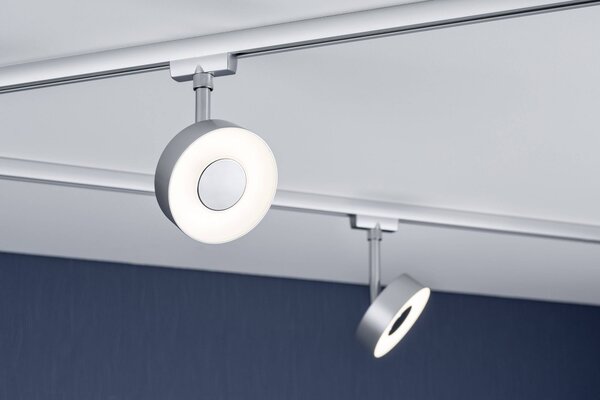 Paulmann Circle svítidla do lištových systémů (230 V) URail pevně vestavěné LED 5 W LED chrom (matný)