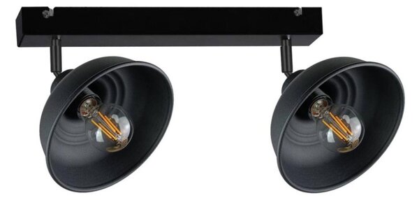 Bodové svítidlo FAUN 2xE27/60W/230V černá