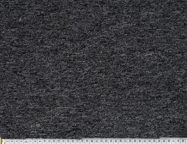 Associated Weavers, Metrážový koberec Medusa 98, na míru, šíře 4m, šedá, ab (mřížka), chodba / předsíň