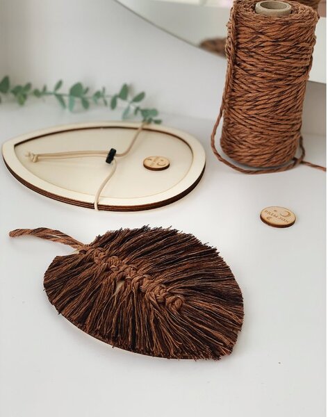 BRIMOON Macramé list šablona Velikost: XL