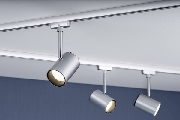 Paulmann Shine svítidla do lištových systémů (230 V) URail pevně vestavěné LED 5 W LED chrom (matný)