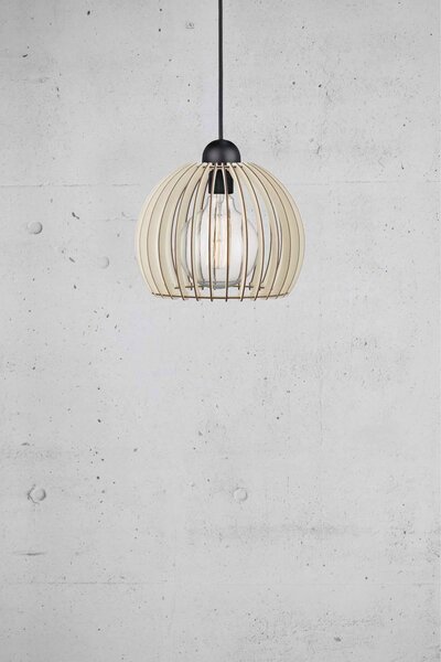 Nordlux Chino 25 84823014 závěsné světlo E27 60 W dřevo