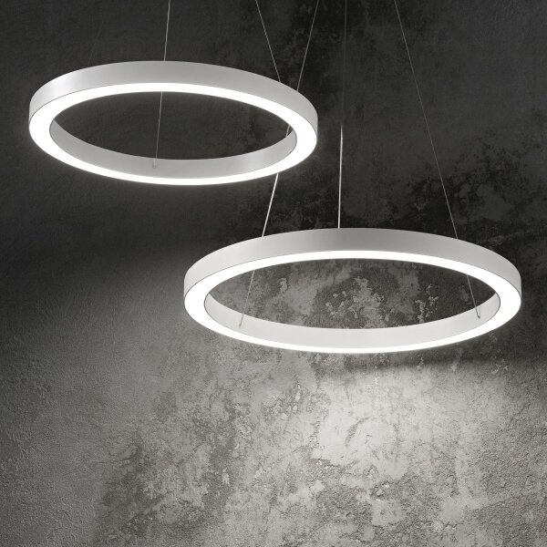 Ideal Lux - LED Lustr na lanku ORACLE LED/28W/230V 3000K pr. 50 cm CRI 90 bílá