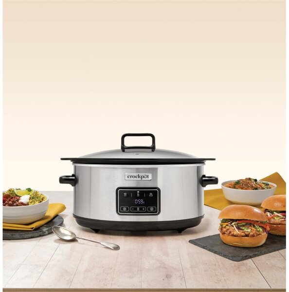 Pomalý hrnec CrockPot na vaření a dušení 6,5 l (CSC112X)