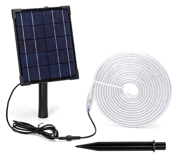 Aigostar - LED RGB Stmívatelný solární pásek LED/5W/3,2V 5+2m IP65 + DO