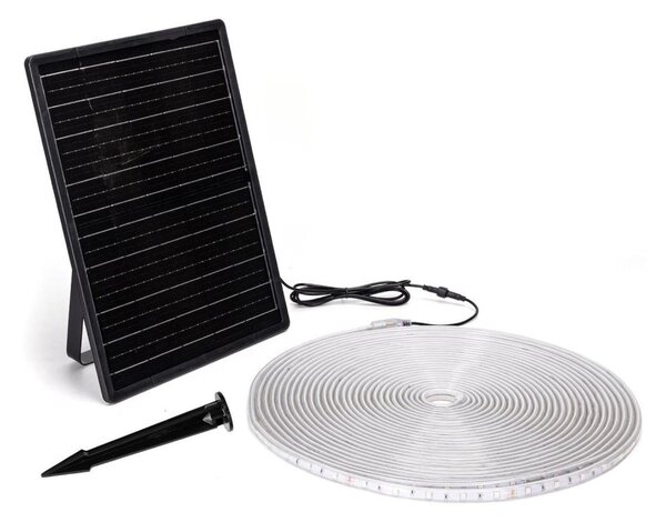 Aigostar - LED RGB Stmívatelný solární pásek LED/20W/3,2V 20 m IP65 + DO