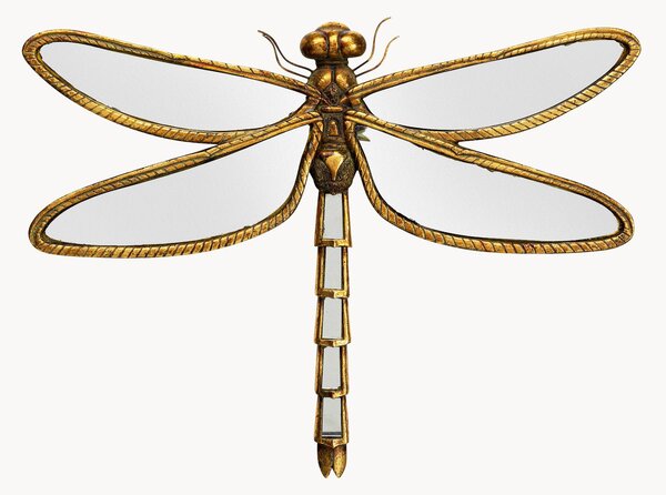 Zrcadlová nástěnná dekorace Dragonfly