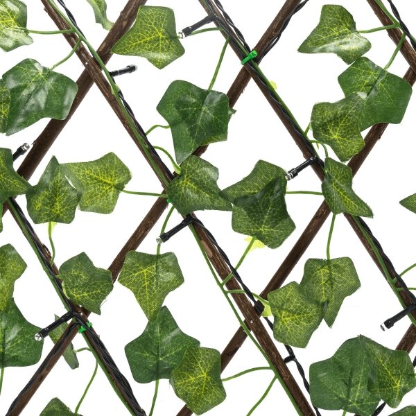 Aigostar - LED Solární dekorace 56xLED/2x0,4m IP65 teplá bílá ivy