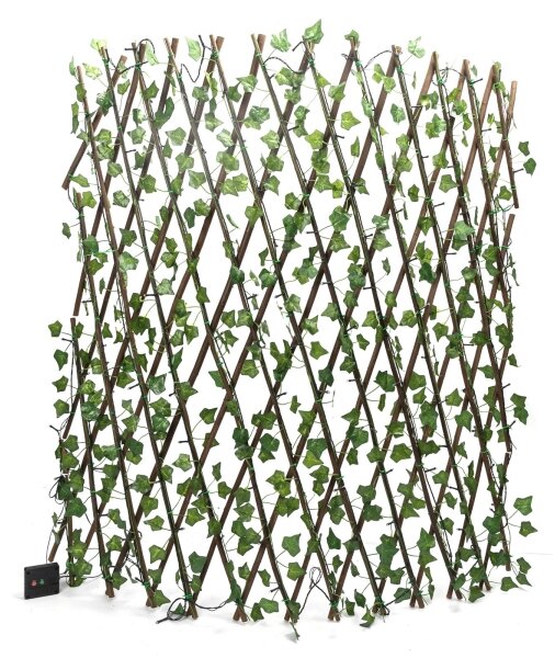 Aigostar - LED Solární řetěz 148xLED/2x1,2m IP65 teplá bílá ivy