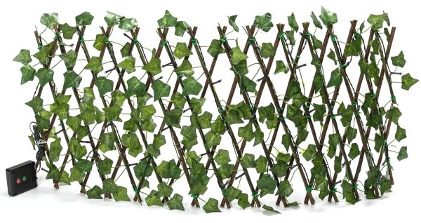 Aigostar - LED Solární dekorace 56xLED/2x0,4m IP65 teplá bílá ivy