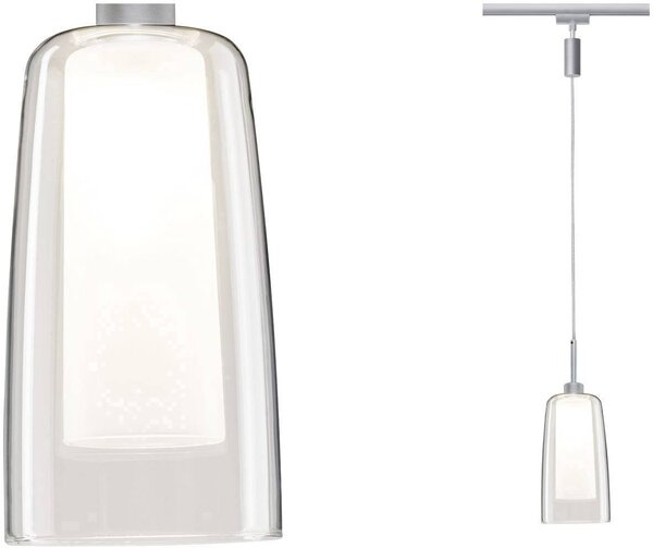 Paulmann Arido II závěsné světlo URail GU10 5 W LED chrom (matný)