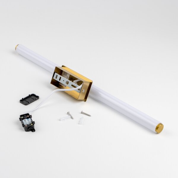 Brilagi - LED Koupelnové osvětlení zrcadla DIANA LED/10W/230V IP44 zlatá