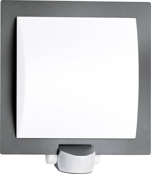 Steinel L 20 S 035693 venkovní nástěnné osvětlení s PIR detektorem úsporná žárovka, LED E27 60 W antracitová