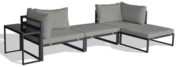 Set zahradního nábytku šedý AZ-L1761 SIL