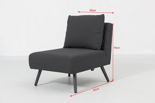 Doppler MELIA LIKA-TEX® zahradní sedací souprava antracit