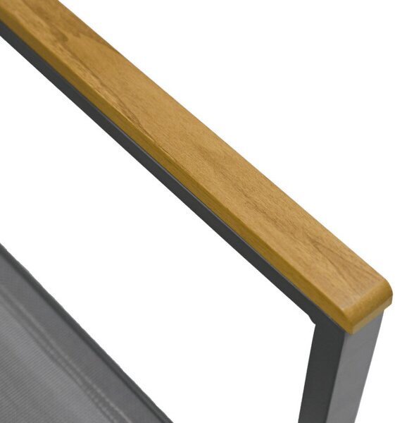 Zahradní židle šedá AZC-L1303 GREY