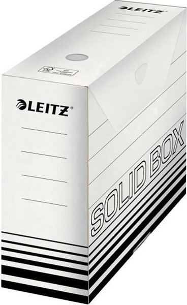 Leitz archivační box 6128-00-01 10 cm x 25.7 cm x 33 cm karton bílá, černá 10 ks