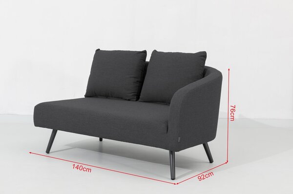 Doppler MELIA LIKA-TEX® zahradní sedací souprava antracit