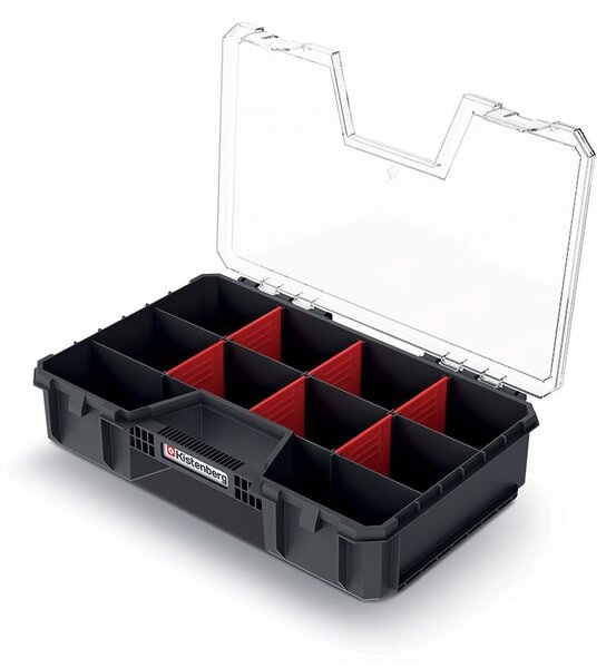 Kufříkový organizér C, přepážky, černá