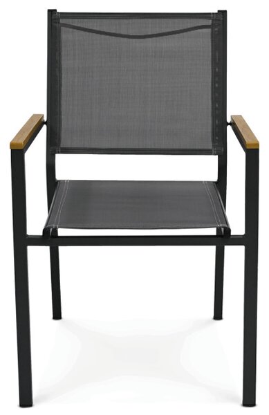 Zahradní židle šedá AZC-L1303 GREY