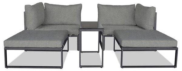 Set zahradního nábytku šedý AZ-L1761 SIL