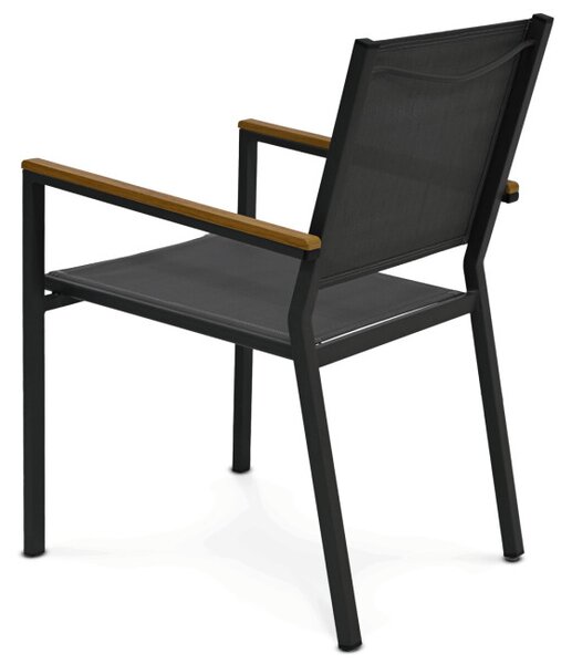 Zahradní židle šedá AZC-L1303 GREY