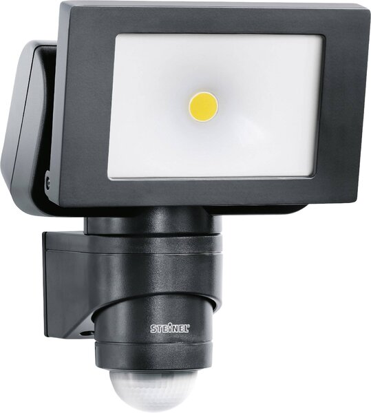 Steinel LED STRAHLER LS 150 S SW 052546 venkovní LED reflektor s PIR detektorem Energetická třída (EEK2021): E (A - G) 14.7 W Barvy světla (LED svítid