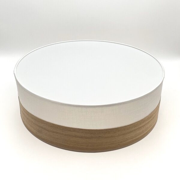 LED Stropní svítidlo SIRJA WOOD LED/36W/230V pr. 45 cm bílá/dub