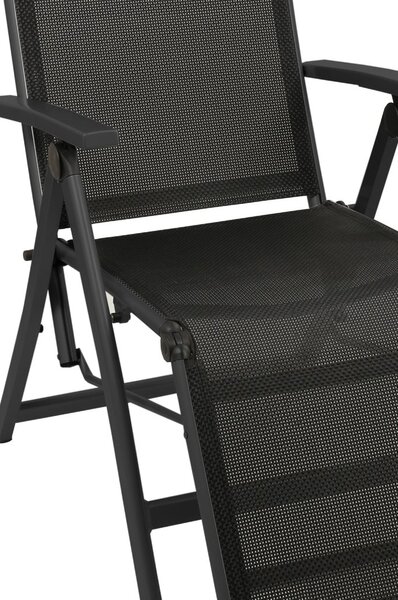 Doppler ACTIVE relaxační zahradní křeslo antracit