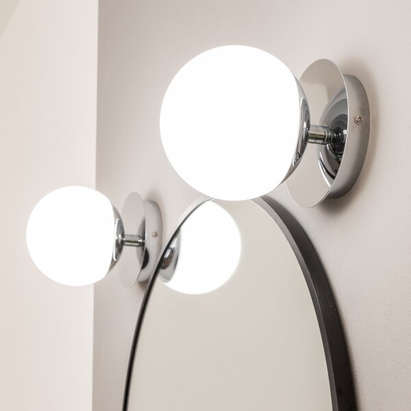 Brilagi - LED Koupel. nást. svítidlo BALL LED/6W/230V 3000/4000/6500K IP44 chrom