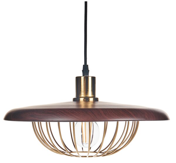 Závěsná lampa TORDILLO Kov Zlatá