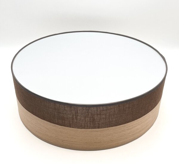 LED Stropní svítidlo SIRJA WOOD LED/36W/230V pr. 45 cm hnědá/dub