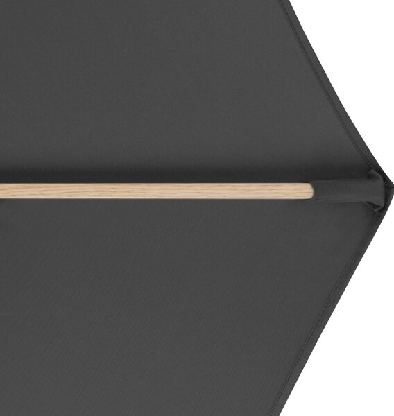 Doppler ALU WOOD zahradní slunečník 350 cm antracit