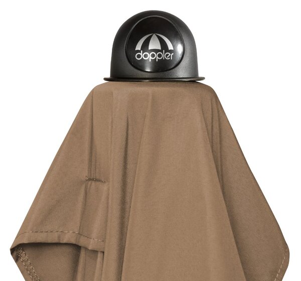 Doppler ACTIVE zahradní slunečník 210 x 140 cm hnědá