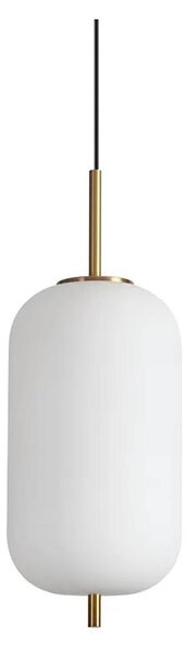 Ideal Lux - LED Lustr na lanku UMILE LED/20W/230V pr. 22 cm CRI 90 mosaz/bílá