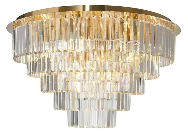 Stropní svítidlo MILANO 12xE14/40W/230V zlatá