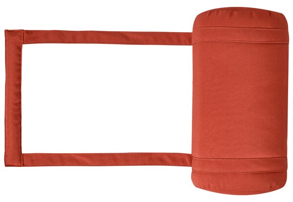 Polstr na zahradní lehátko CESANA PREMIUM 192 x 56 cm Červená