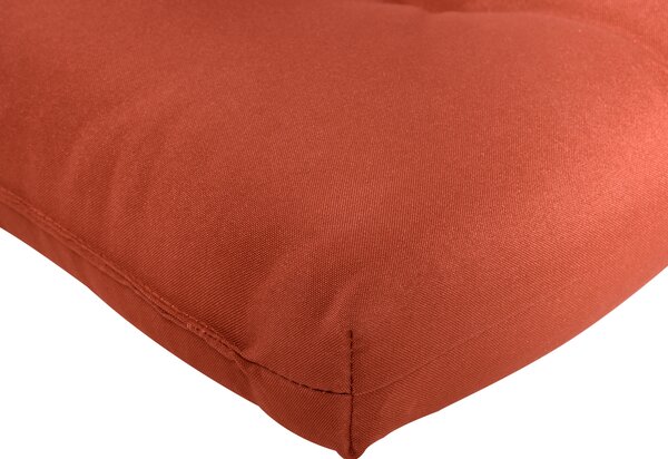 Polstr na zahradní lehátko CESANA PREMIUM 192 x 56 cm Červená