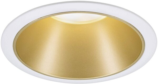 Paulmann 93405 Cole Coin LED vestavné svítidlo, LED, 6 W, bílá, zlatá