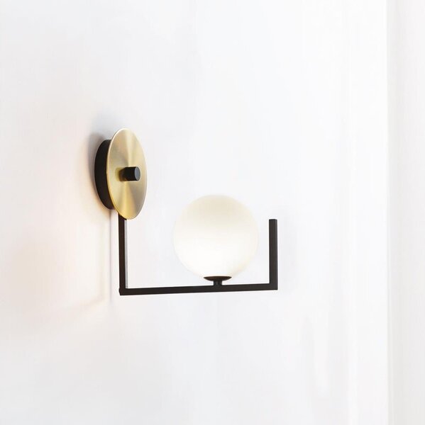 Ideal Lux - LED Nástěnná lampa BIRDS 1xG9/3W/230V černá/zlatá
