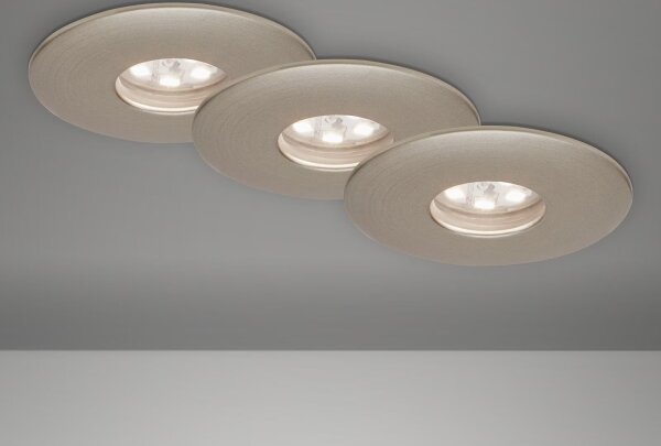 Briloner 7240-032 -SADA 3xLED Koup. pod. svít. ATTACH LED/1,8W/230V IP44 mat chr
