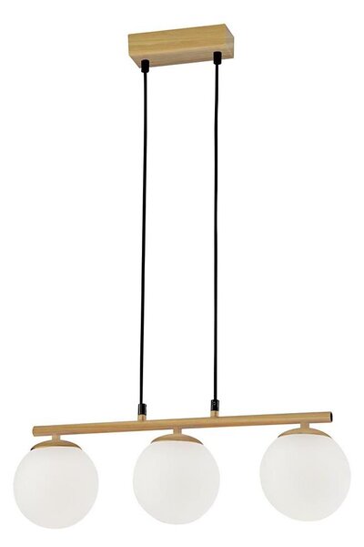 Lustr na lanku CARRINE 3xE14/40W/230V hnědá