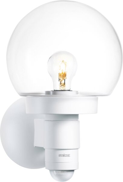 Steinel AUSSENLEUCHTE L 115 S WS 657413 venkovní nástěnné osvětlení s PIR detektorem LED E27 60 W bílá