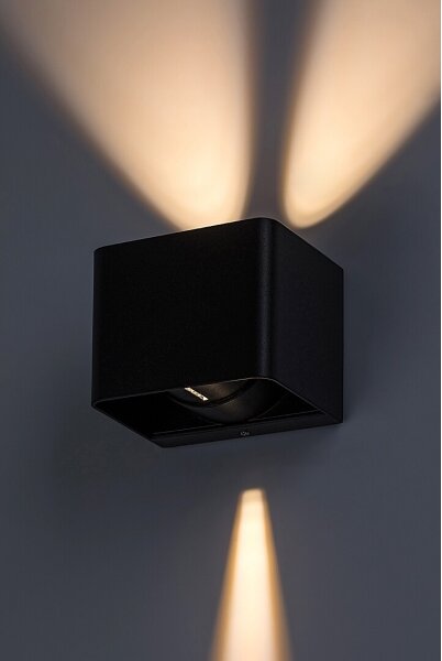 Rabalux 77168 - LED Venkovní nástěnné svítidlo HALLSTATT LED/10W/230V IP54 černá