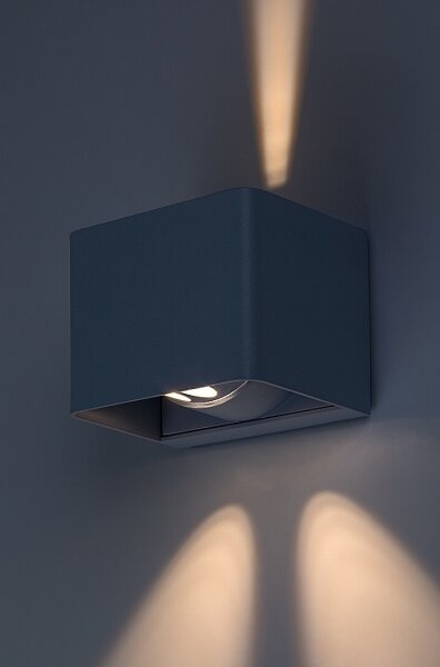 Rabalux 77170 - LED Venkovní nástěnné svítidlo HALLSTATT LED/10W/230V IP54 šedá
